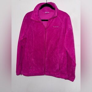 Columbia Women's Vibrant Pink Fleece Jacket